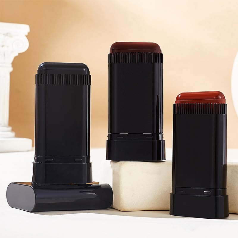 2Pack Safe and Convenient Comb Hair Dye, Waterproof and Sweat-Proof Hair Dye Comb, Quick Touch-Ups, 2 in 1 Instant Dye for Women & Men (Black)