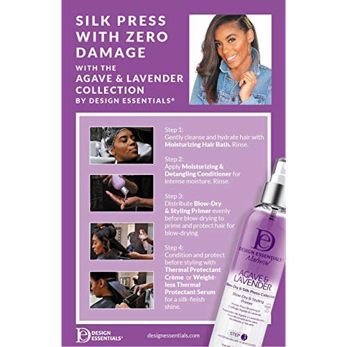 Agave & Lavender Moisturizing Blow-Dry Primer - 8 oz | Design Essentials