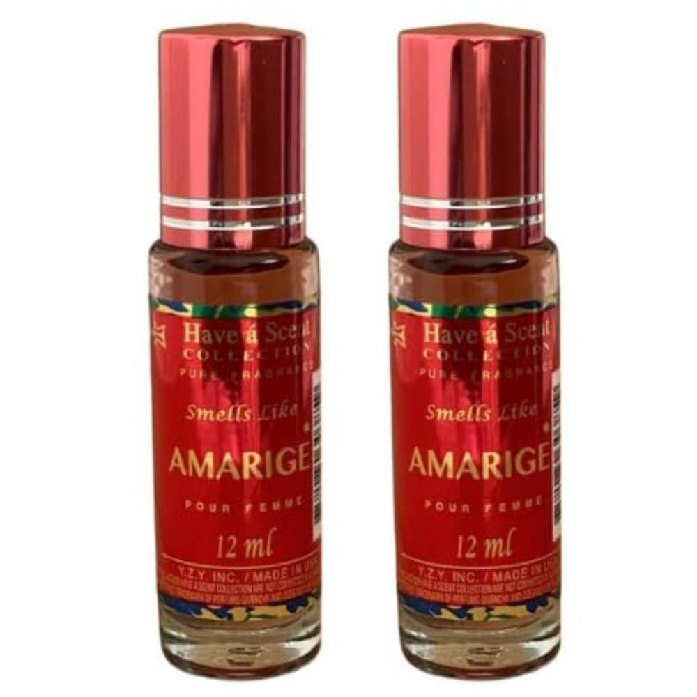 Fragrance Perfume smell like Amarige for Women Roll On Oil 12ml (Pack of 2)