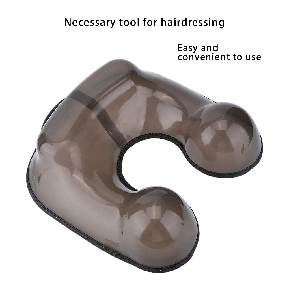 Hair Neck Tray, Prevent Liquid Dripping Hair Perm Neck Tray for Salon(Black)