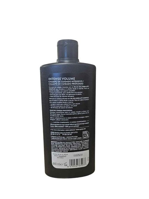 Syoss Volume Shampoo for Fine Flat Hair 400 Ml