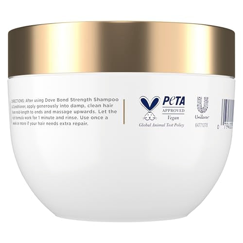 Dove Hair Bond Strength 10in1 Serum Mask for Chemically Damaged Hair with Bio-Protein Care Technology plus Peptide Complex 9.2 fl oz.
