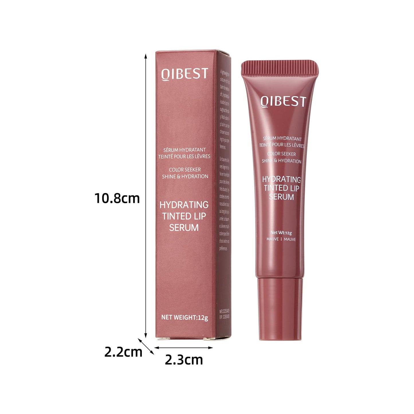 DENESTUP 3 Colors Hydrating Lip Gloss Lip Jam, High Shine Glass Finish Glossy Plumping Nude Colors Lipgloss, Lip Jelly Liquid Lipstick for Women