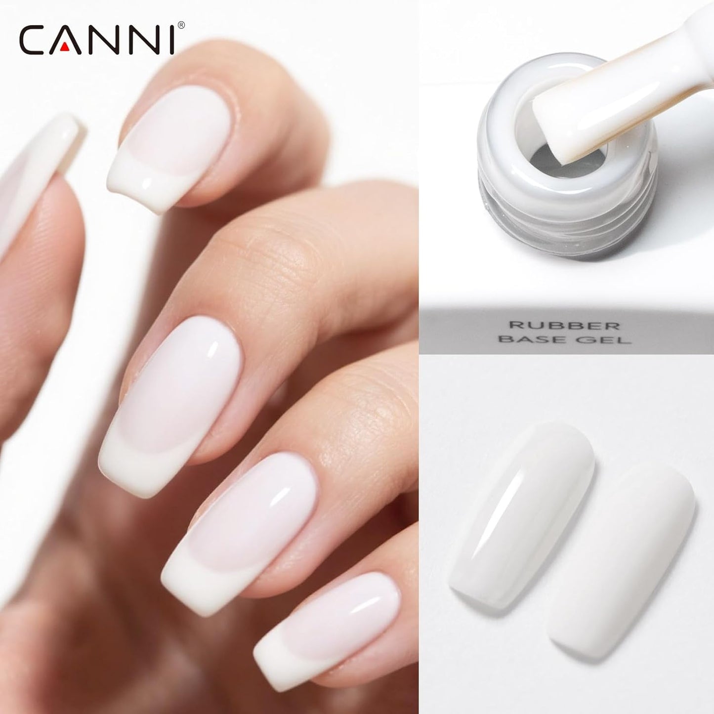 Jelly Nude Pink Gel Nail Polish Set - 6 Pcs Soak Off LED Gel Manicure Kit