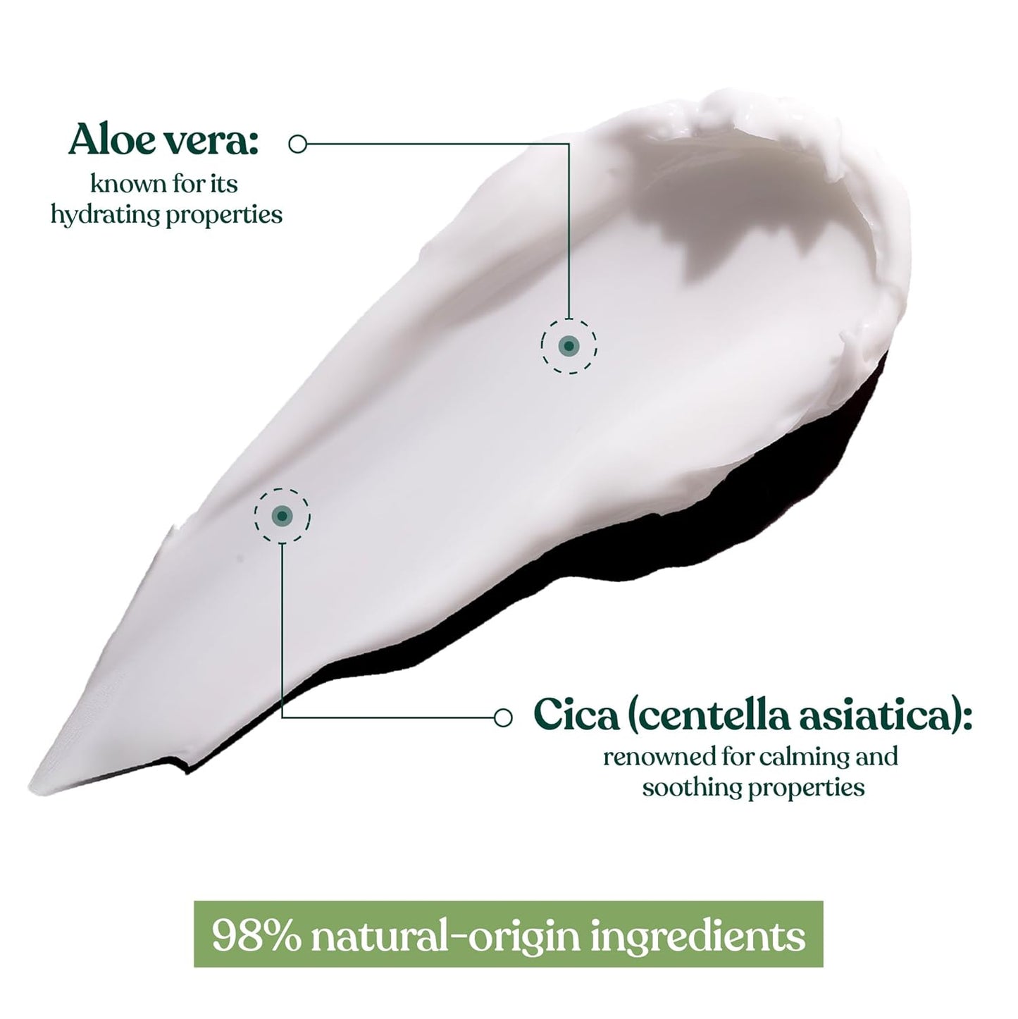 Aloe Vera Night Cream for Sensitive Skin | Vegan & Moisturizing | 50ml