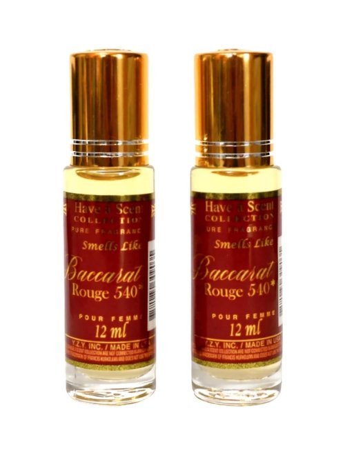 Oil Perfume Smells Like Bacarat Perfume 12ml (Pack of 2)