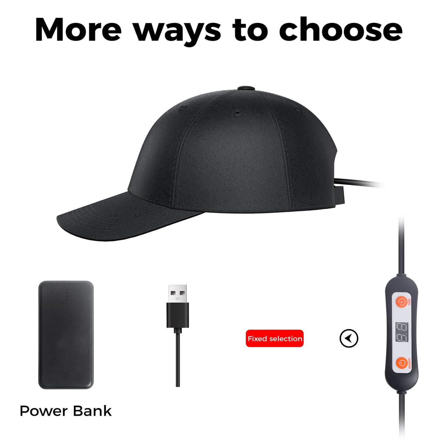 Laser Hair Growth Cap,Hair Growth Device - LS-D620, Advanced Laser Hair Growth Cap, red light therapy for hair growth