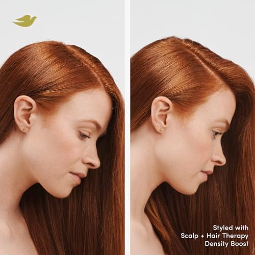 Dove Density Boost Clarifying Foaming Scrub Scalp + Hair Therapy for gentle scalp exfoliation, with Vitamin B3, Zinc and 0% sulfates, 9 oz