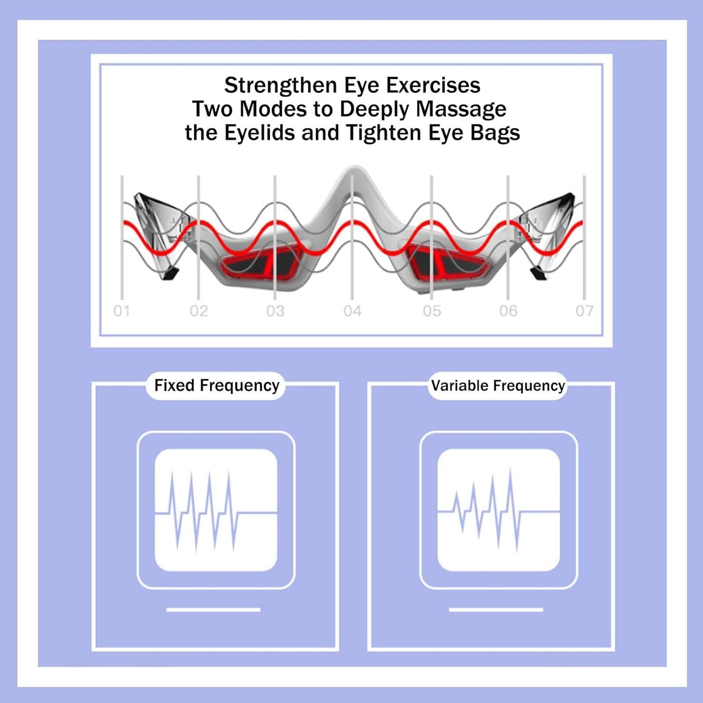 Renewa Eyelift Device, Eye Bag Remover Glasses for Remove Dark Circles, Eyelift Device Bag Remover Quickly Remove, Puffy Eyes Bags in 21 Days, Reduce Fine Lines (#A)