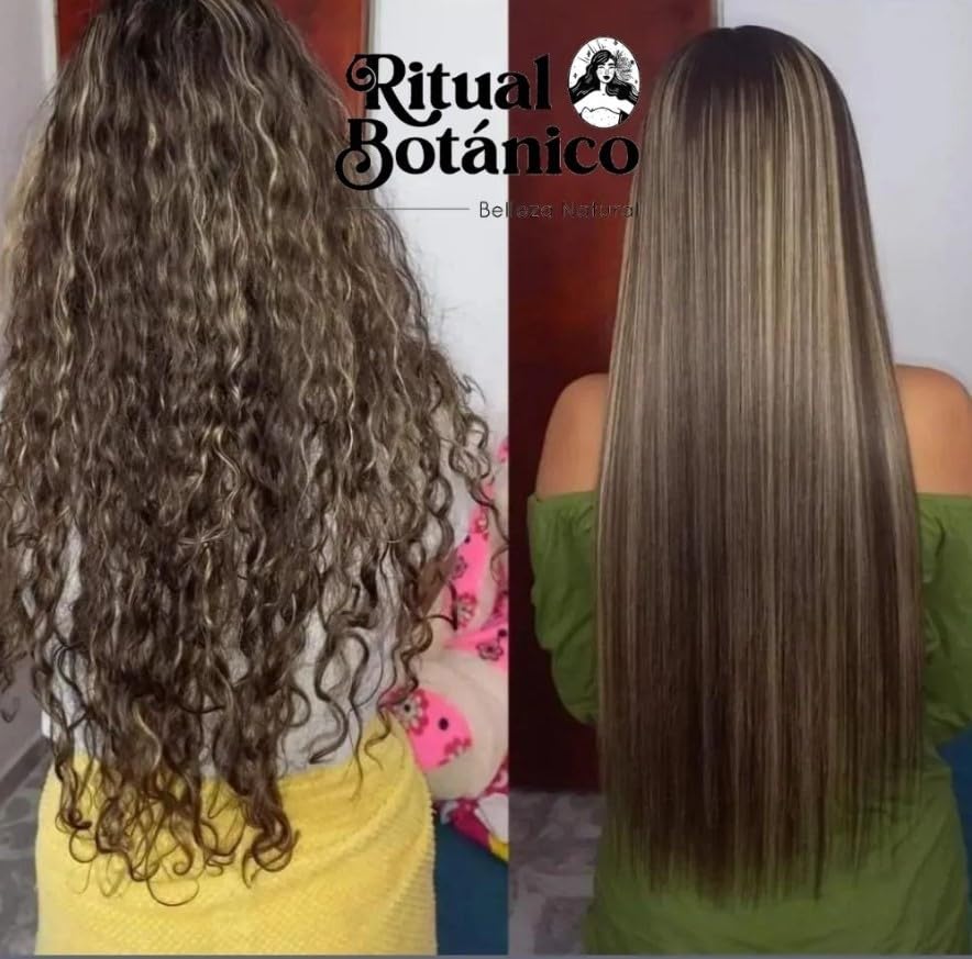 Ritual Botánico Keratina Orgánica 250 ML | Aporta Brillo, Sedosidad y Nutrición | Botox Capilar sin Formol | Hair Straightener con 12 Aceites Naturales
