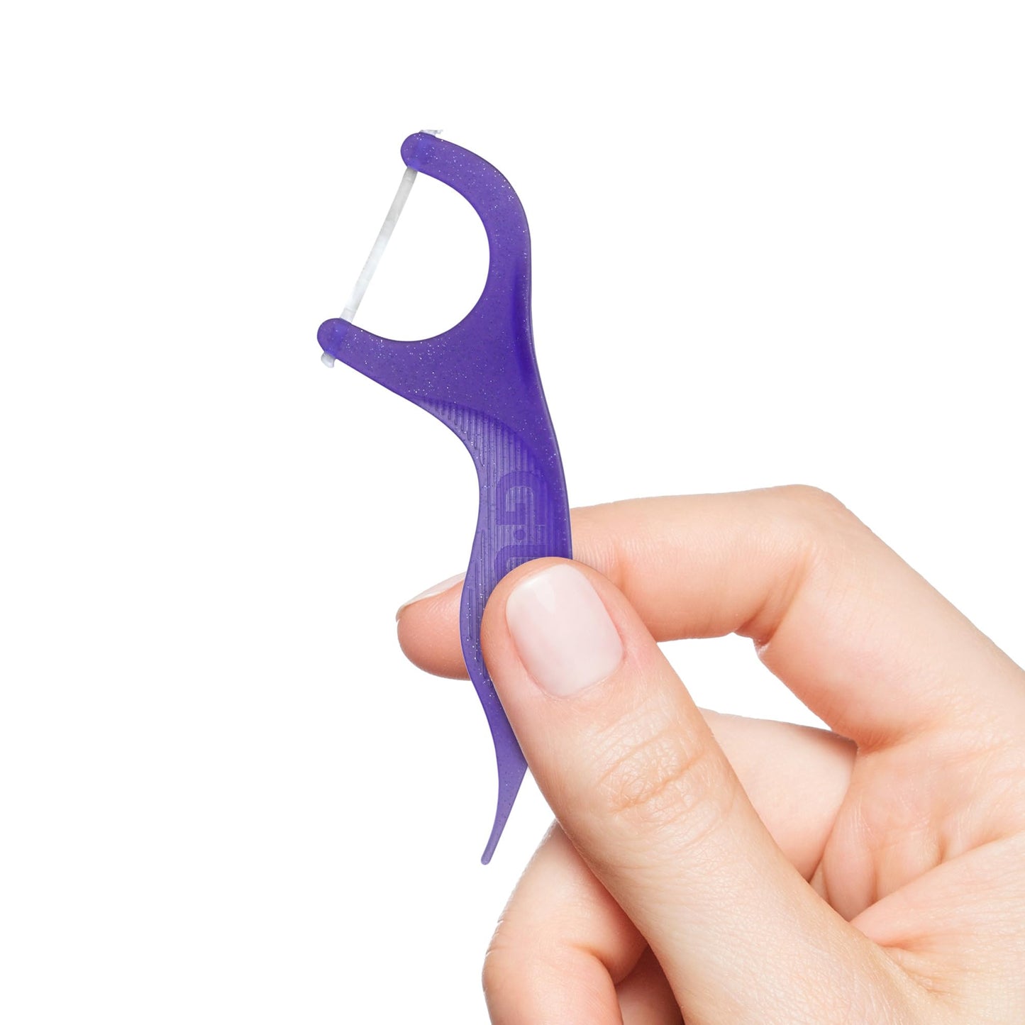 GUM Comfort Slide Floss Picks - Perfect for Tight Teeth - Extra Strong Shred-Resistant Dental Floss, Easy Grip Handle - Dental Flossers for Adults - Fresh Mint Flavor, 90 Count