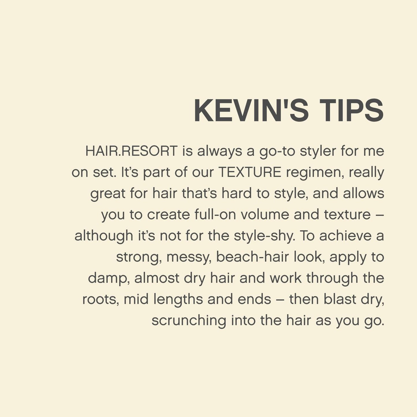 Kevin Murphy Hair Resort Beach Texturiser, 5.09 Ounce
