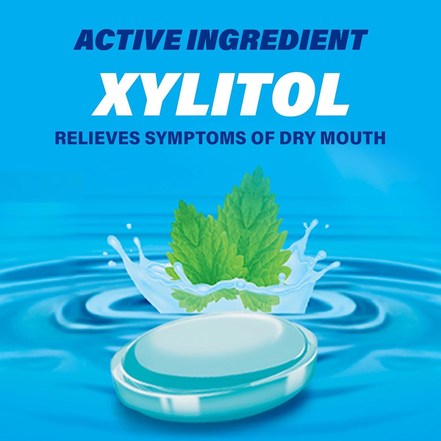 ACT Dry Mouth Soothing Mint Lozenges 18 ea ( Pack of 4)