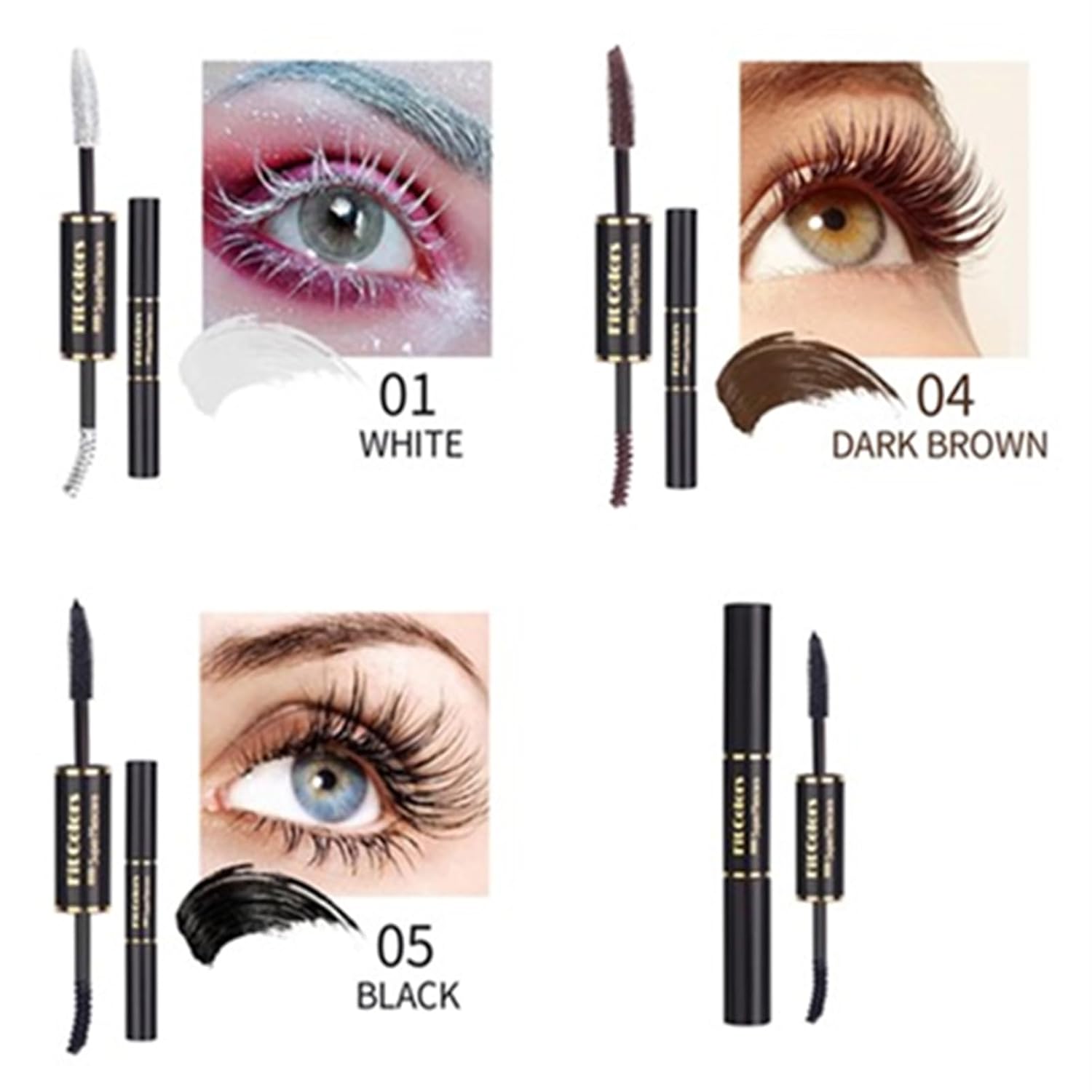Colored Mascara Set - 9 Waterproof Shades for Long-Lasting Eye Makeup - Perfect Mother's Day Gift