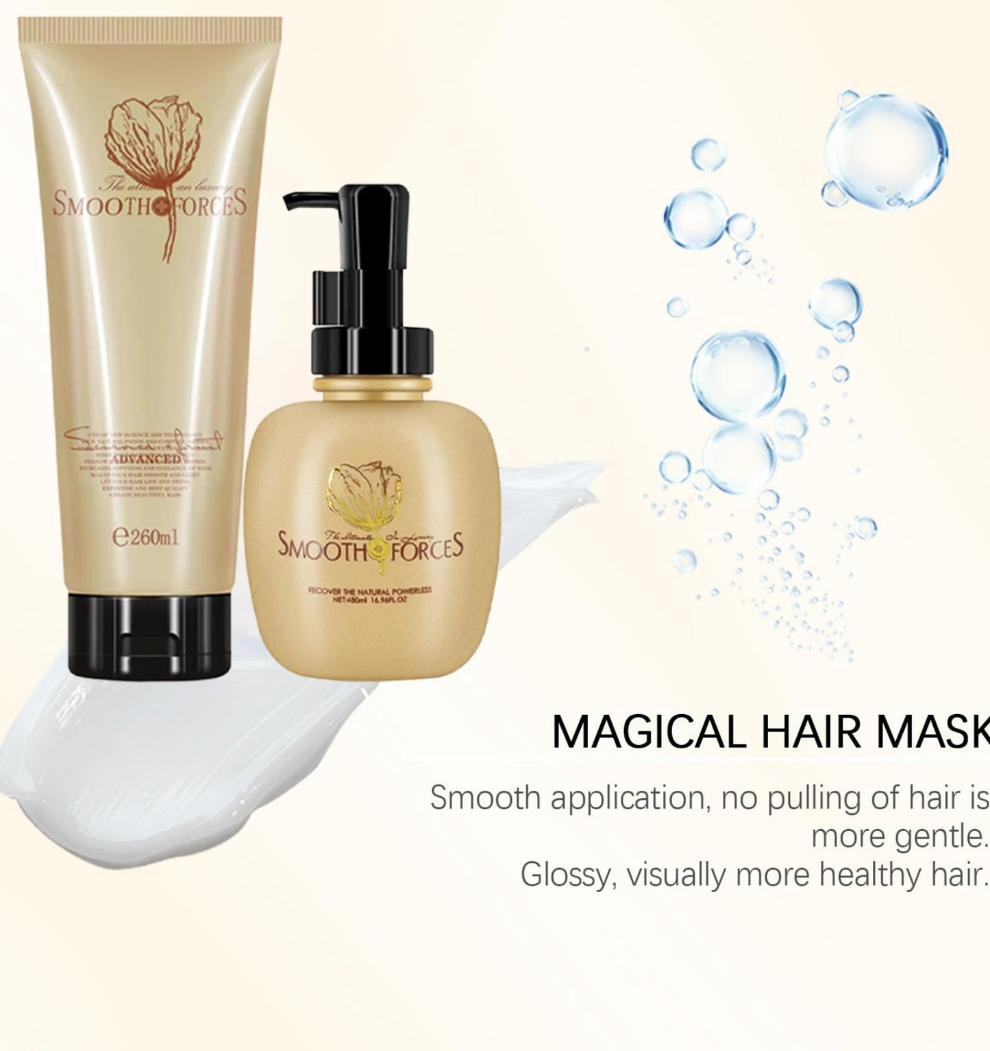 Cappuvini Urcoolest t Advanced Molecular Shampoo 480ml/16 fl oz Advanced Molecular Root Care, Molecular Repair Deep Conditioning Keratin Magical Hair Shampoo for Dry & Damaged Hair