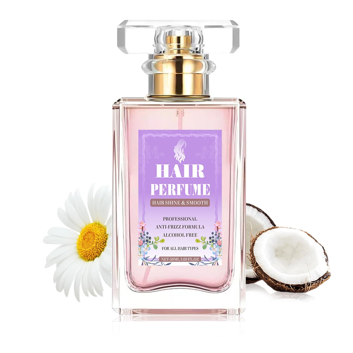 Onilyua Hair Perfume for Women, Long-Lasting Pheromone Floral Hair Perfume Spray for Hair & Body, Honey Infused Chamomile Nourish & Hydrate Hair Portable Perfume Mist Gift 1.69 fl.oz