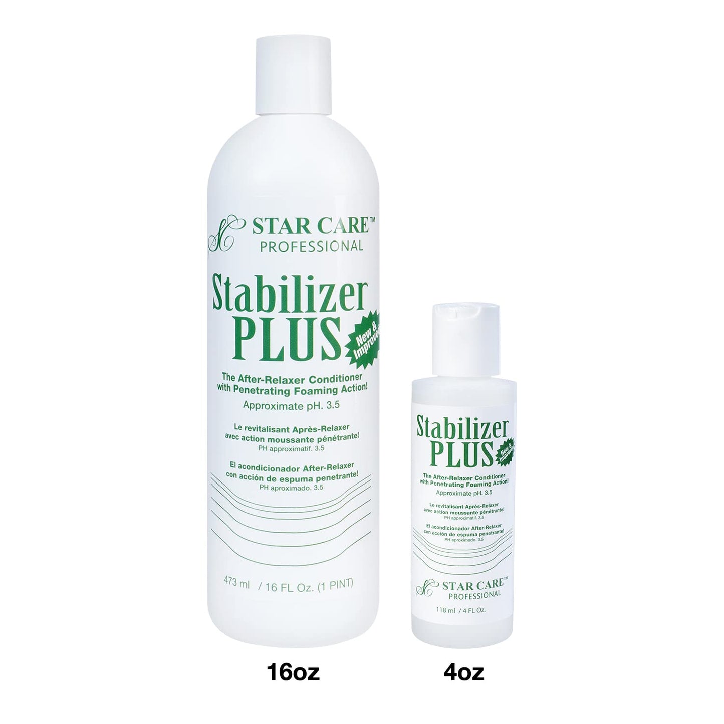 STAR CARE Stabilizer Plus The After-Relaxer Conditioner With Penetrating Foaming Action Approximate pH. 3.5 (4 Fl Oz (Pack of 1))