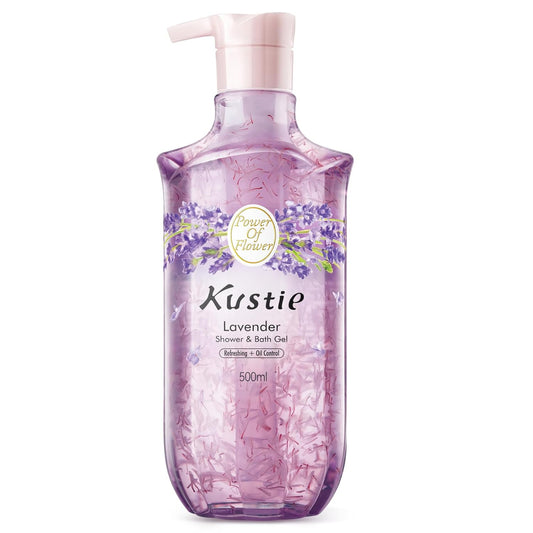Rose Oil Anti-Aging Body Wash with Real Petals | Deep Moisturizing Shower Gel for Dry Skin, 16.9 fl oz