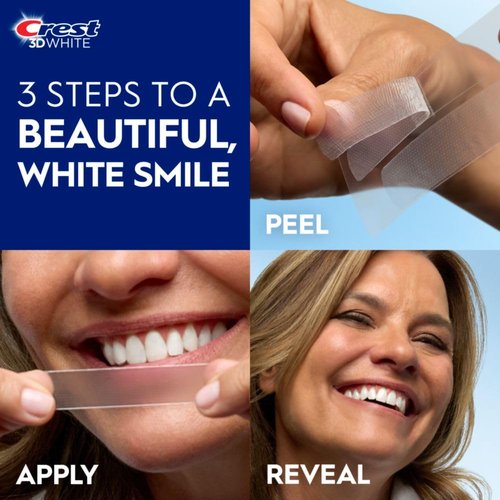 Crest 3D Whitestrips Age Renew – Teeth Whitening Kit, 21 Treatments, Each with 1 Upper/1Lower, 42 Strips – Crest 3DWhite Teeth Whitening Strips