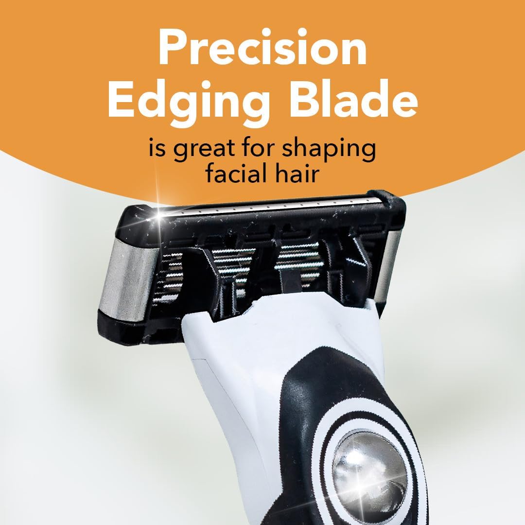 BIC Flex 5 Refillable Men's 5 Blade Razors, Holiday Grooming for a Smooth Shave, 1 Handle and 12 Cartridges-Pack, Stocking Stuffers