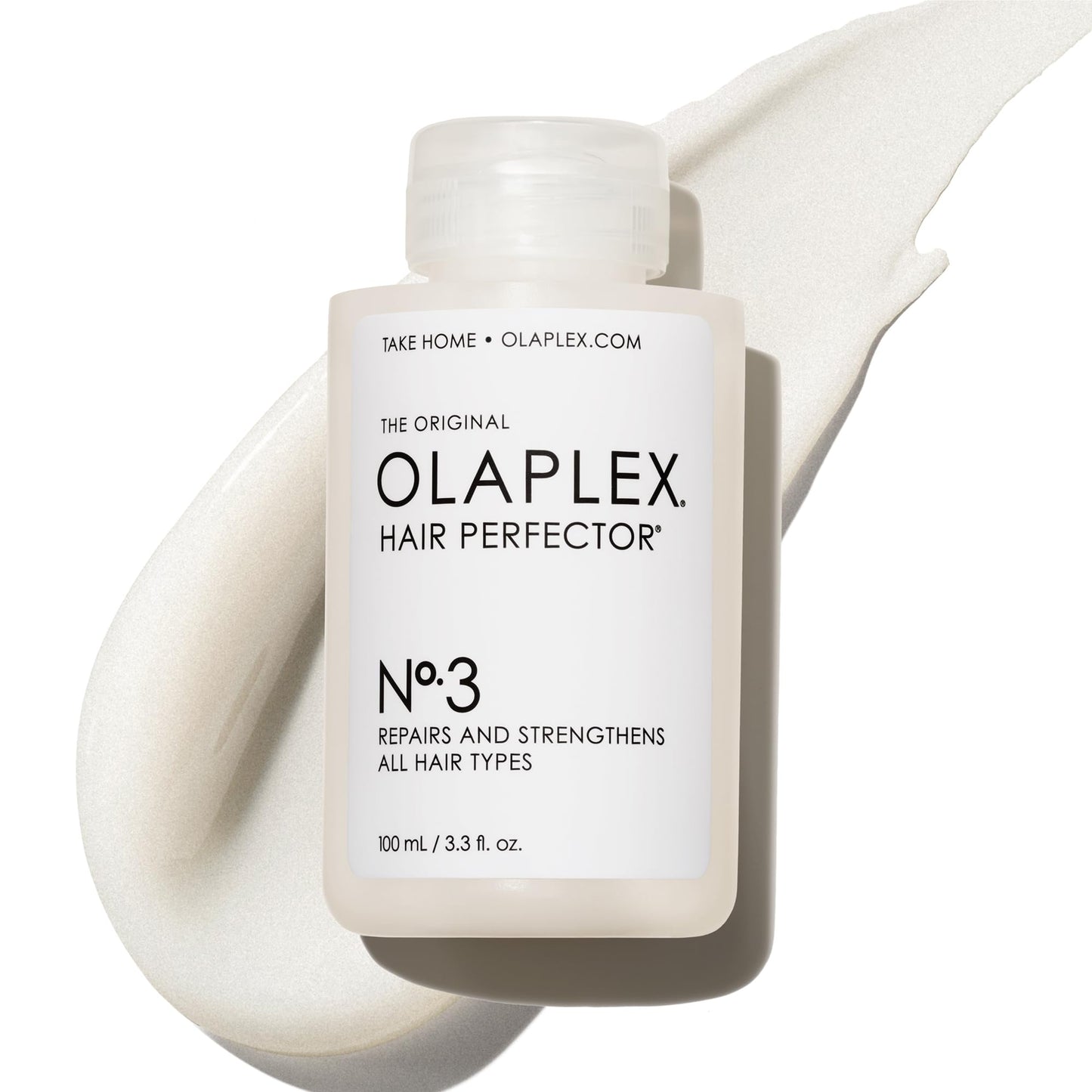 Olaplex No. 3 Hair Perfector Repairing Hair Treatment, Concentrated for Dry Damaged Hair, Repairs & Strengthens All Hair Types, 3.3 fl oz