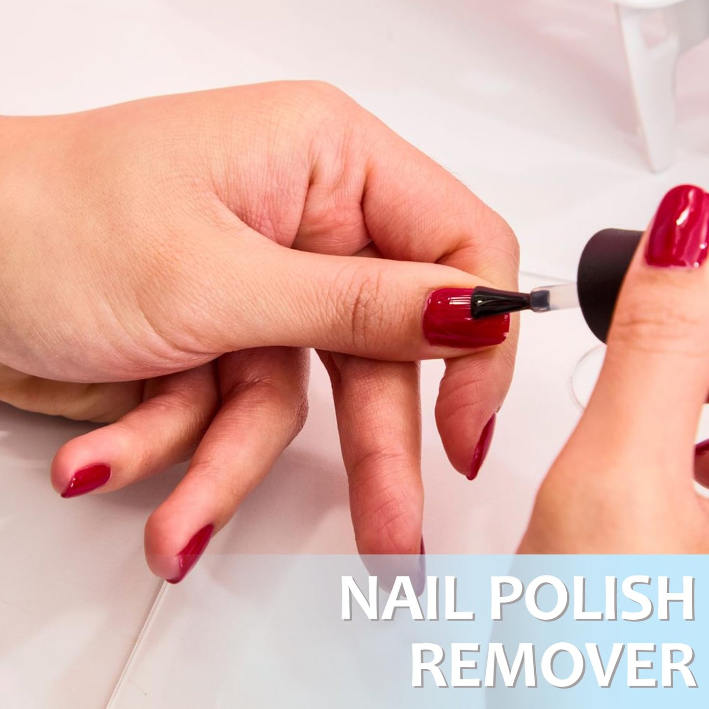 Quick Remover for Gel Nail Polish, Magic Gel Remover Easily Remove Polish in 3min, No Soaking or Wrapping, Professional Nail Remover 15ml (2PCS Remover)