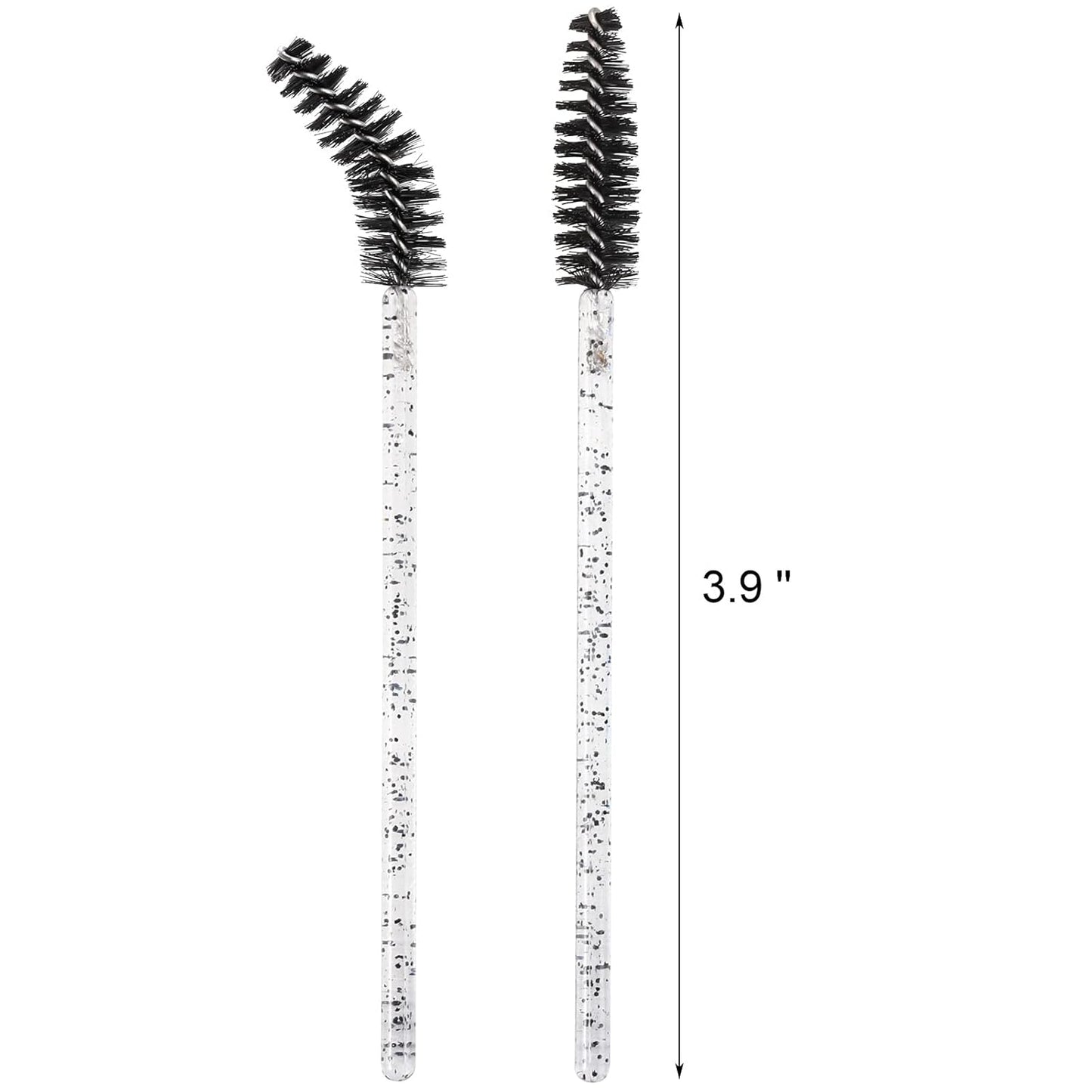 Disposable Mascara Wands - 1000 Colorful Eyelash Brushes & Spoolies for Extensions