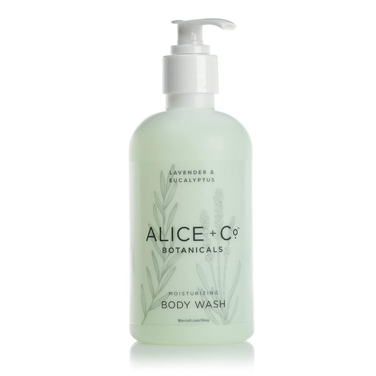 Luxury Lavender & Eucalyptus Body Wash - 8.5 oz Hotel Bath Amenities by Alice + Co.