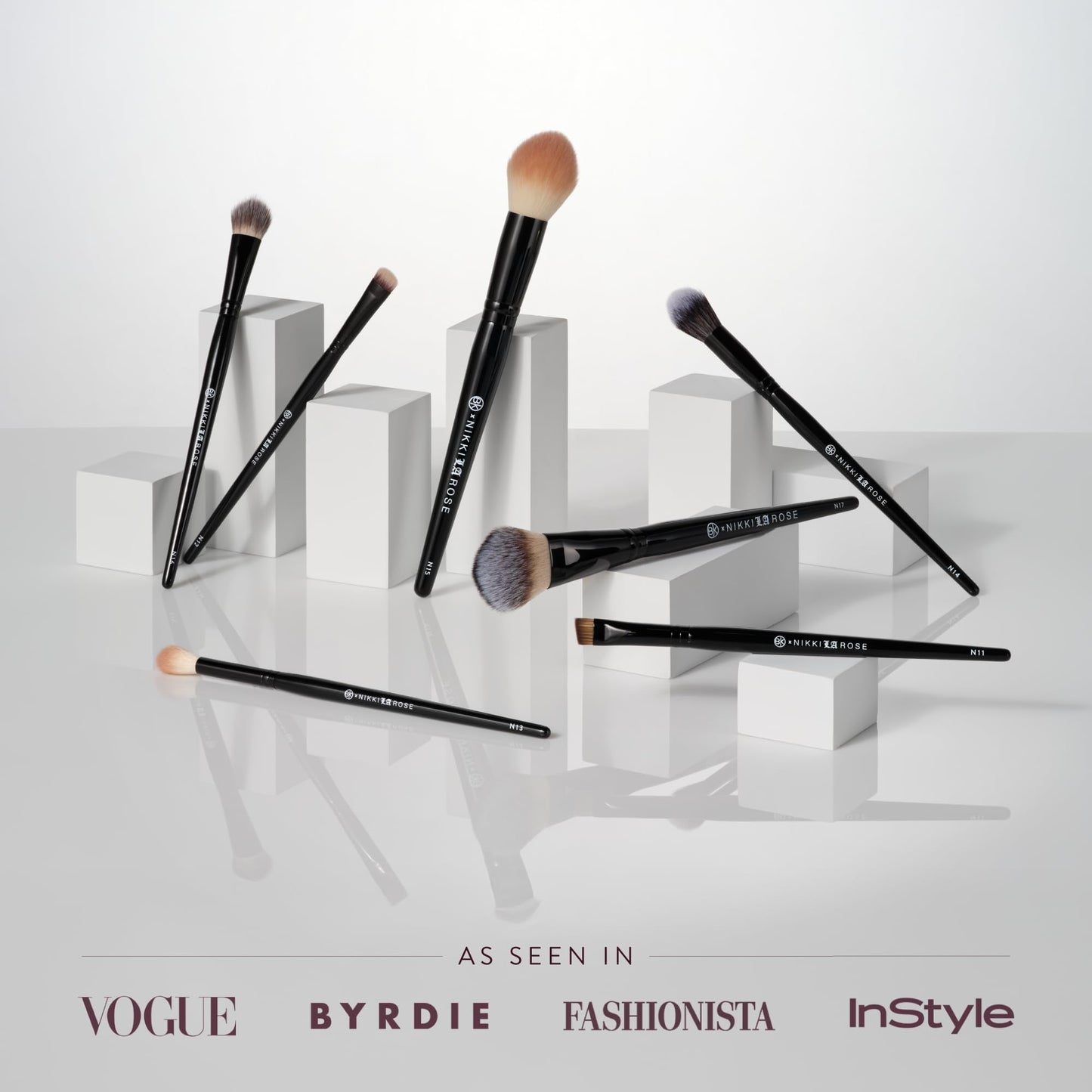BK BEAUTY - Nikki La Rose Pro Artist Makeup Brush Set (7PC)