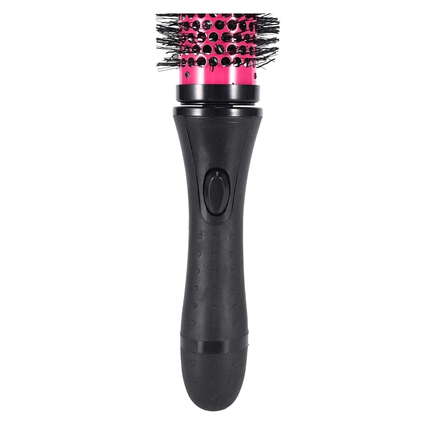 Hair Rollers with Handles,Detachable Handle Hair Roller Brush with Positioning Clips,Aluminum Ceramic Barrel Curler Comb for Fine,Rollers for Blowout Look Long Hair(Red)