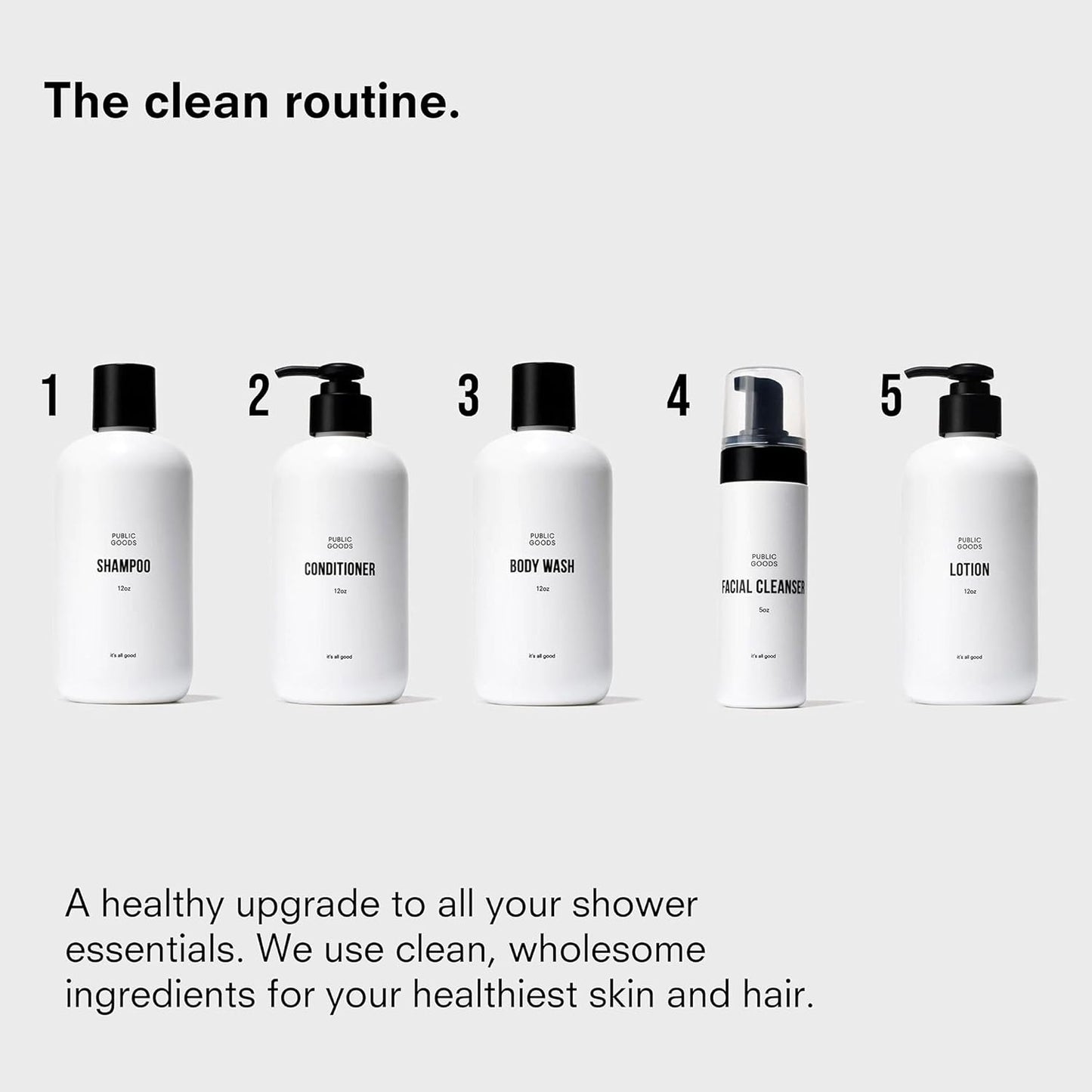 Natural Conditioner for Dry Hair | Vegan & Sulfate-Free | 12 Fl Oz | Public Goods