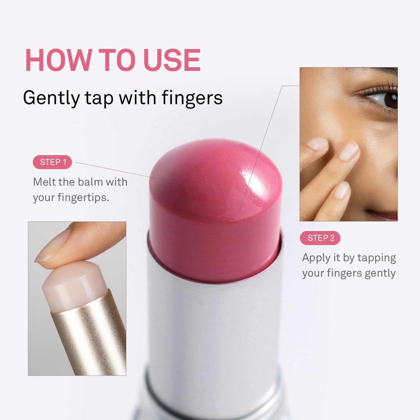 True Dimension Radiance Balm - Korean Highlighter & Cream Blush for Glowy Skin (10g, LIGHT)