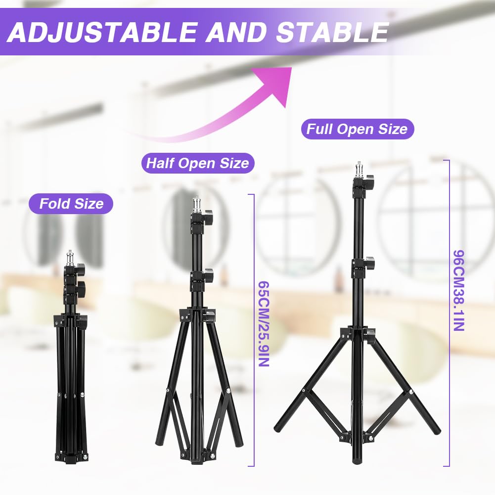 Height Adjustable Braiding Hair Rack,