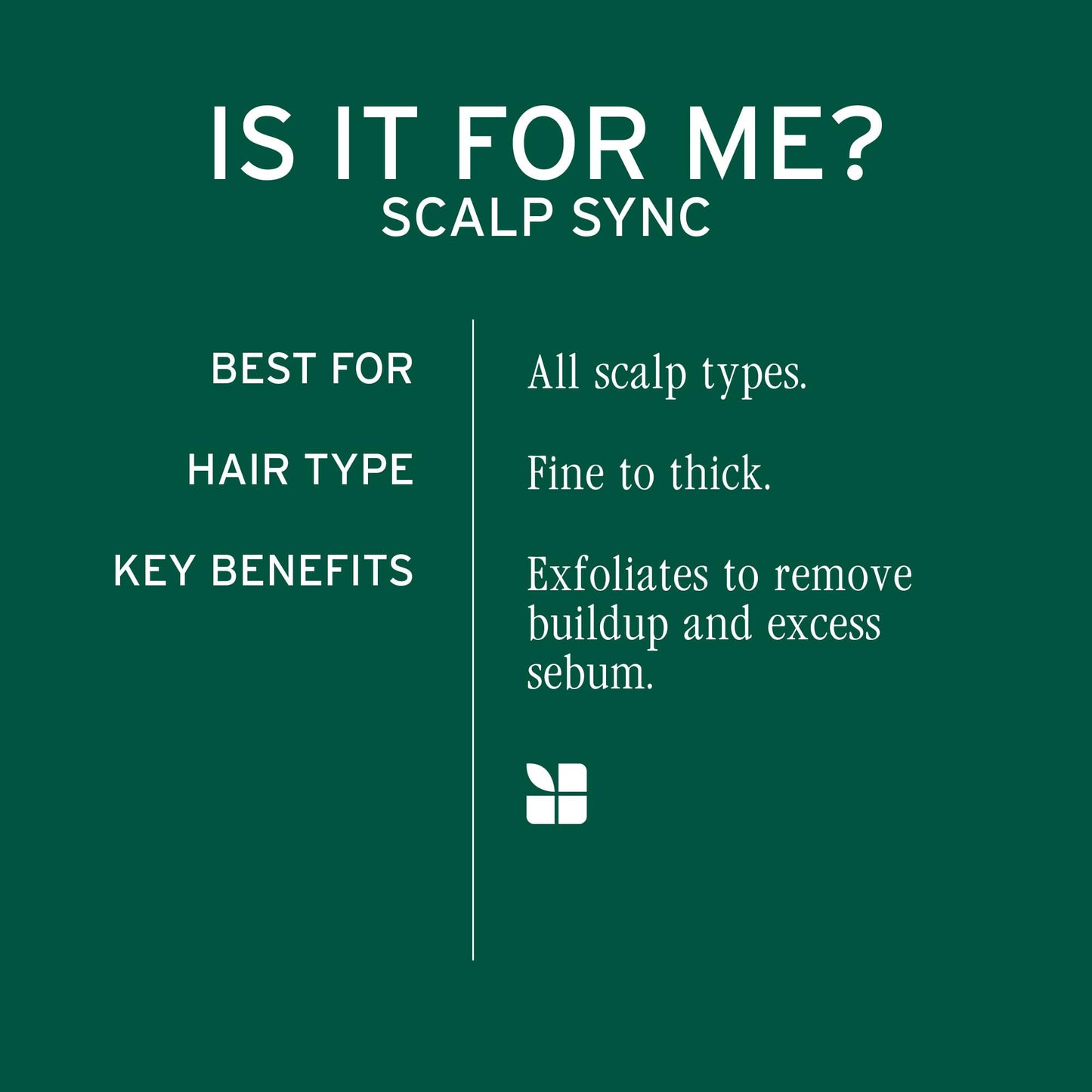 Biolage Scalp Sync Purifying Concentrate - Exfoliating & Clarifying Scalp Treatment, Refreshing & Reinvigorating, Fermented Tea Blend & Glycolic Acid