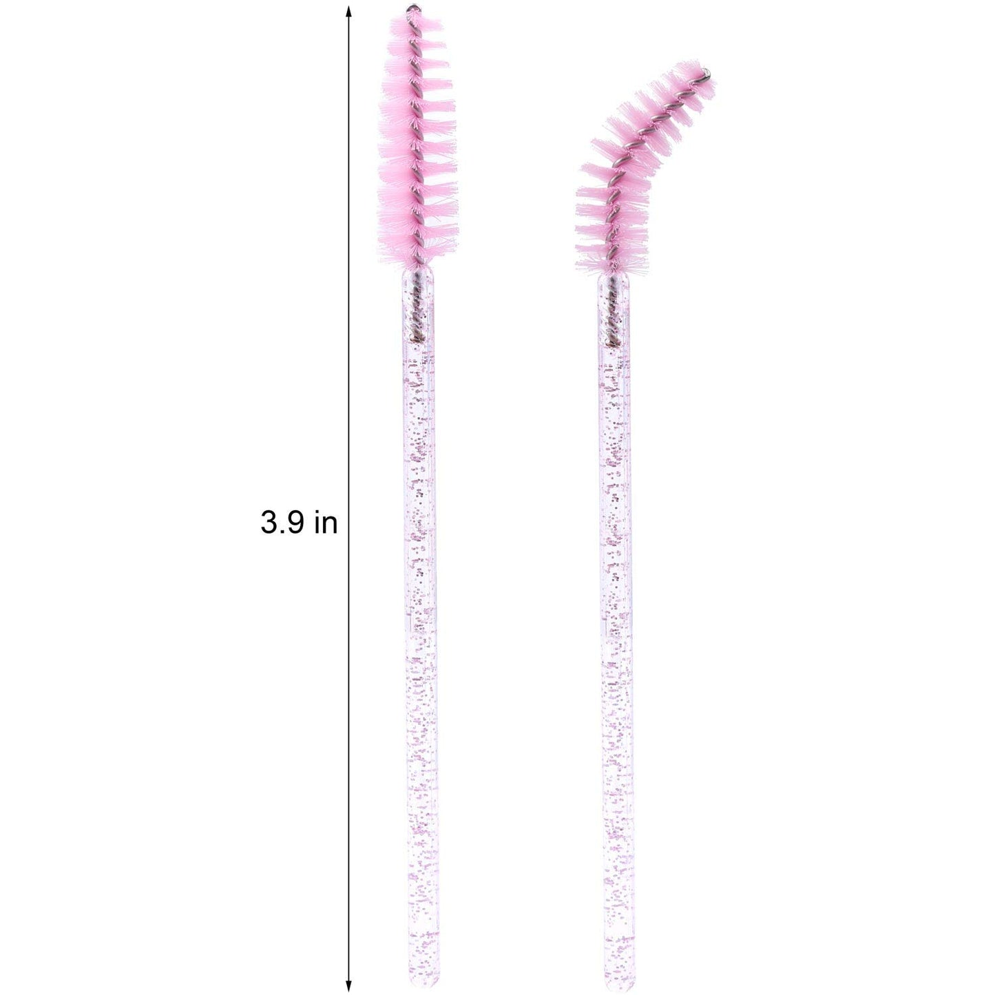Disposable Mascara Wands - 1000 Colorful Eyelash Brushes & Spoolies for Extensions