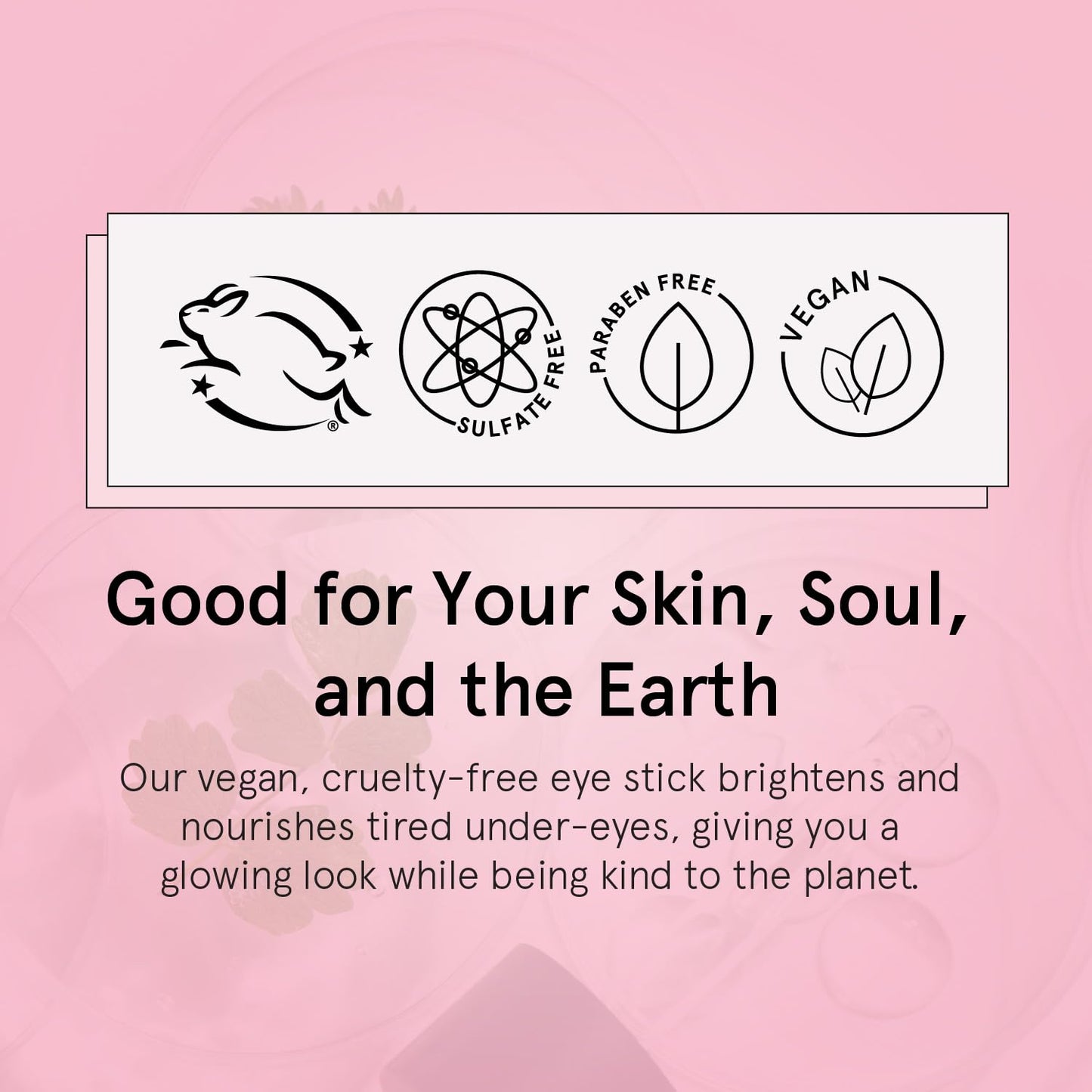 grace & stella Under Eye Brightener Balm Stick - Travel Essentials - Caffeine Eye Cream for Dark Circles, Puffiness, Wrinkles - Vegan Moisturizer Stick with Niacinamide, Hyaluronic Acid (0.13oz/3.5g)