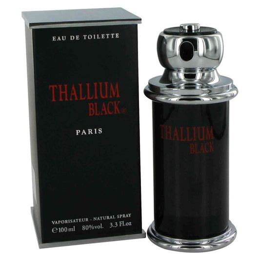 Thallium Black Eau de Toilette for Men - 3.3 oz Luxury Fragrance by Yves De Sistelle