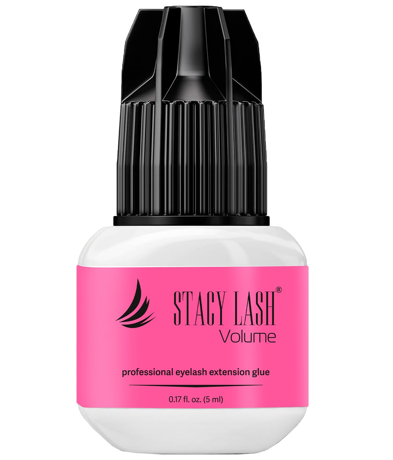 Stacy Lash Volume Eyelash Extension Glue - 0.17fl.oz, 3-4 Sec Dry, 6 Weeks Retention