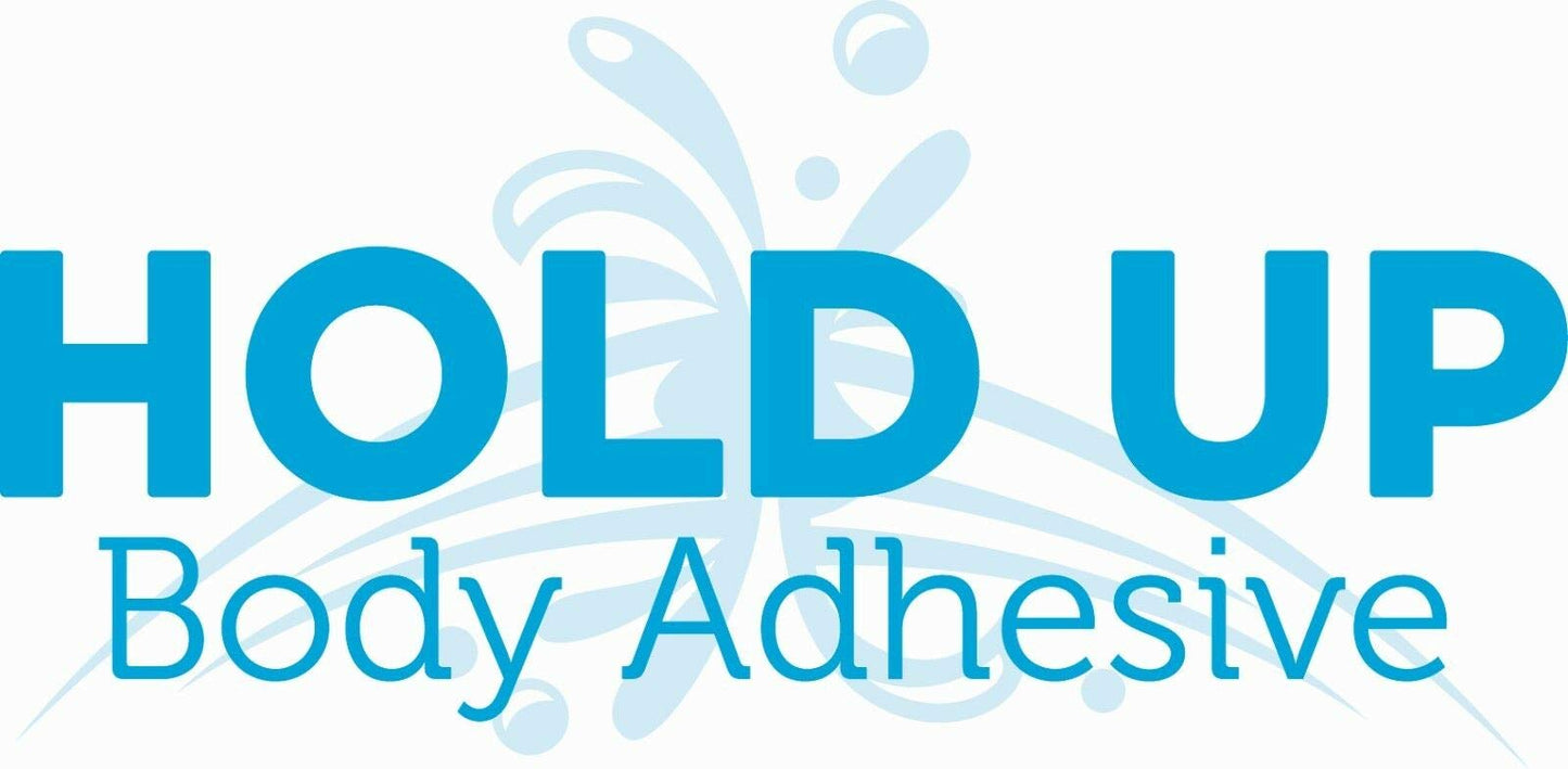 Hold Up Body Adhesive Premium – Body Glue for Dancers Roll On Skin Adhesive for Compression Socks Thigh Highs Costumes Clothing Lingerie Fashion Cosplay – 2 oz Roll On