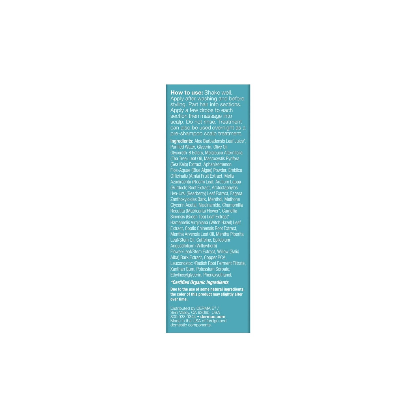DERMA E Scalp Relief Treatment, Soothes Itch and Promotes Scalp Health