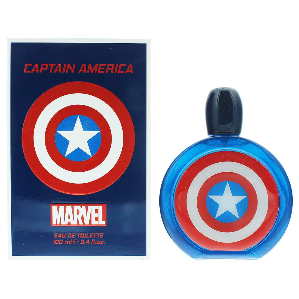 Captain America Eau de Toilette for Men - 3.4oz Cologne Spray by Air Val International