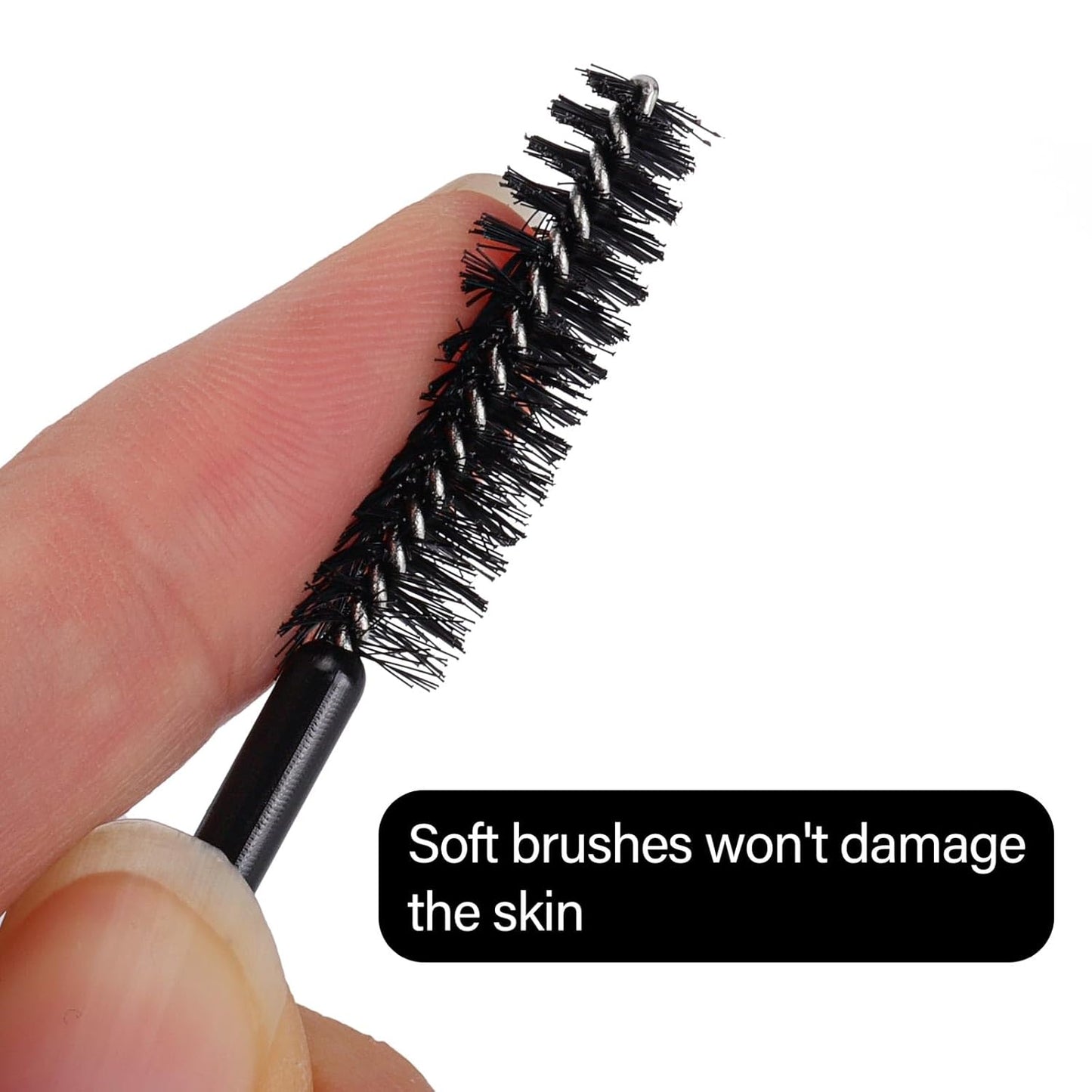 Disposable Mascara Wands - 1000 Colorful Eyelash Brushes & Spoolies for Extensions