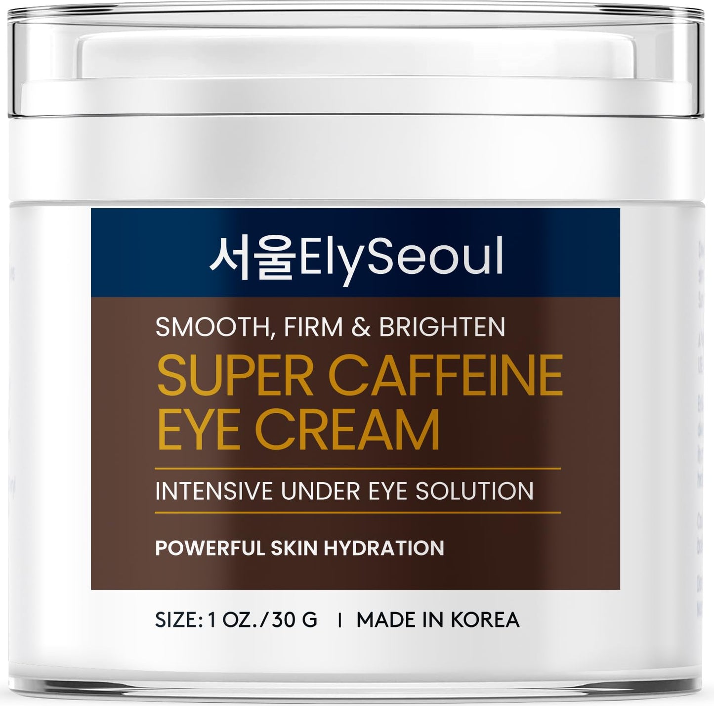 Korean 6-in-1 Men's Face Cream - Anti-Aging Moisturizer for Wrinkles, Dark Circles & Puffiness with Retinol & Hyaluronic Acid, 1.7 oz