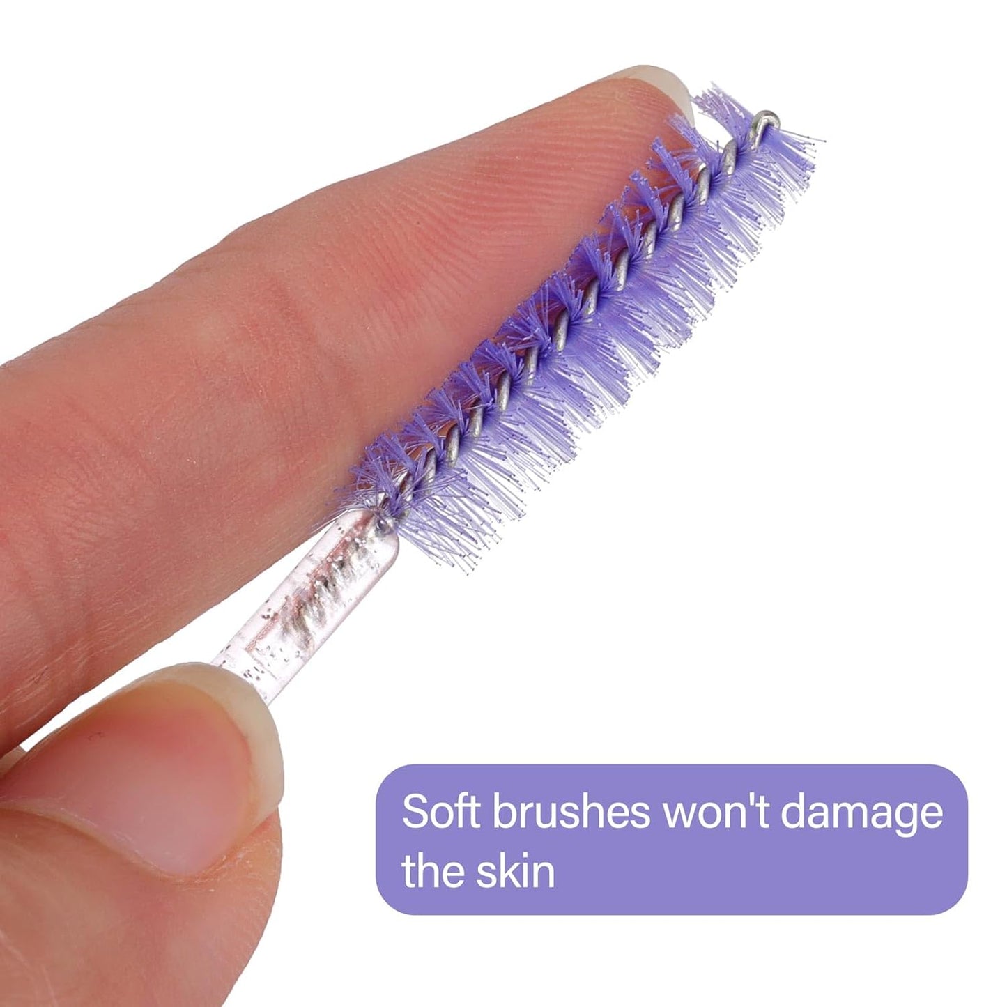 Disposable Mascara Wands - 1000 Colorful Eyelash Brushes & Spoolies for Extensions