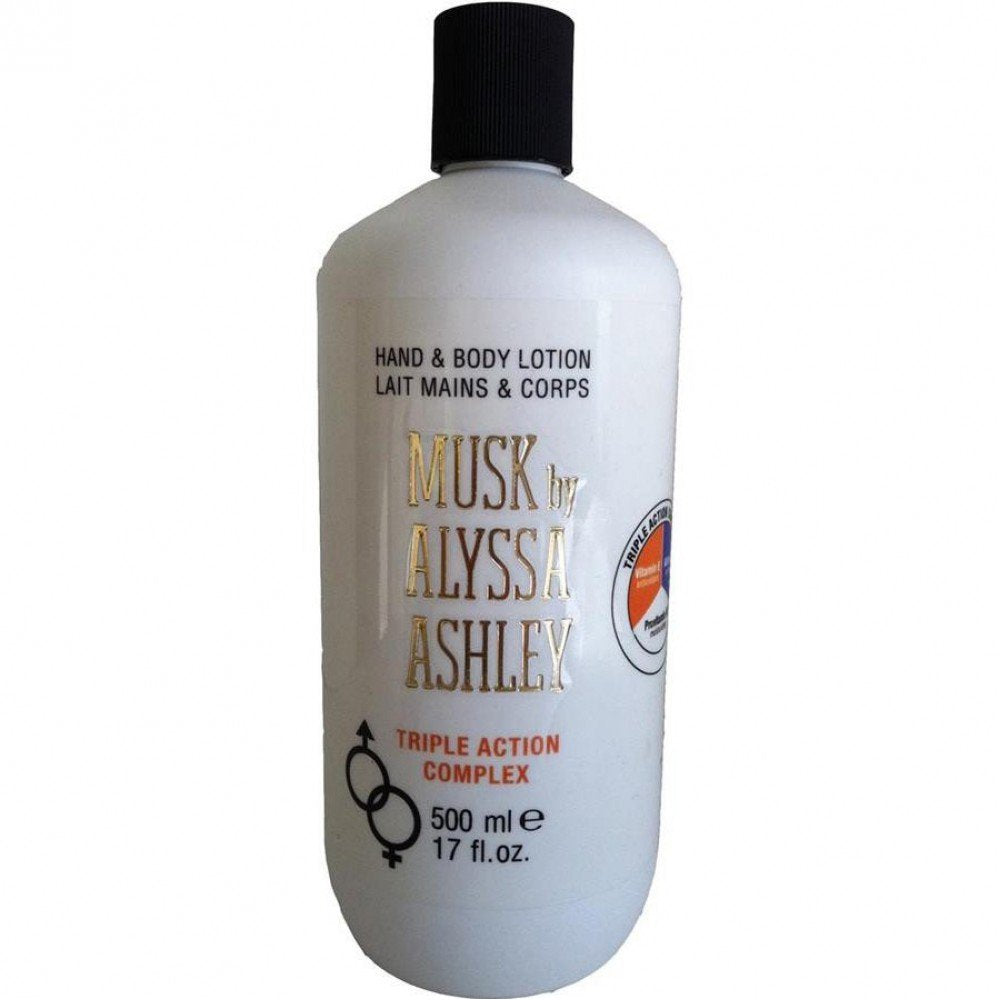 Musk Hand & Body Lotion for Dry Skin - Hydrating Cream for Men & Women - 16.9 oz