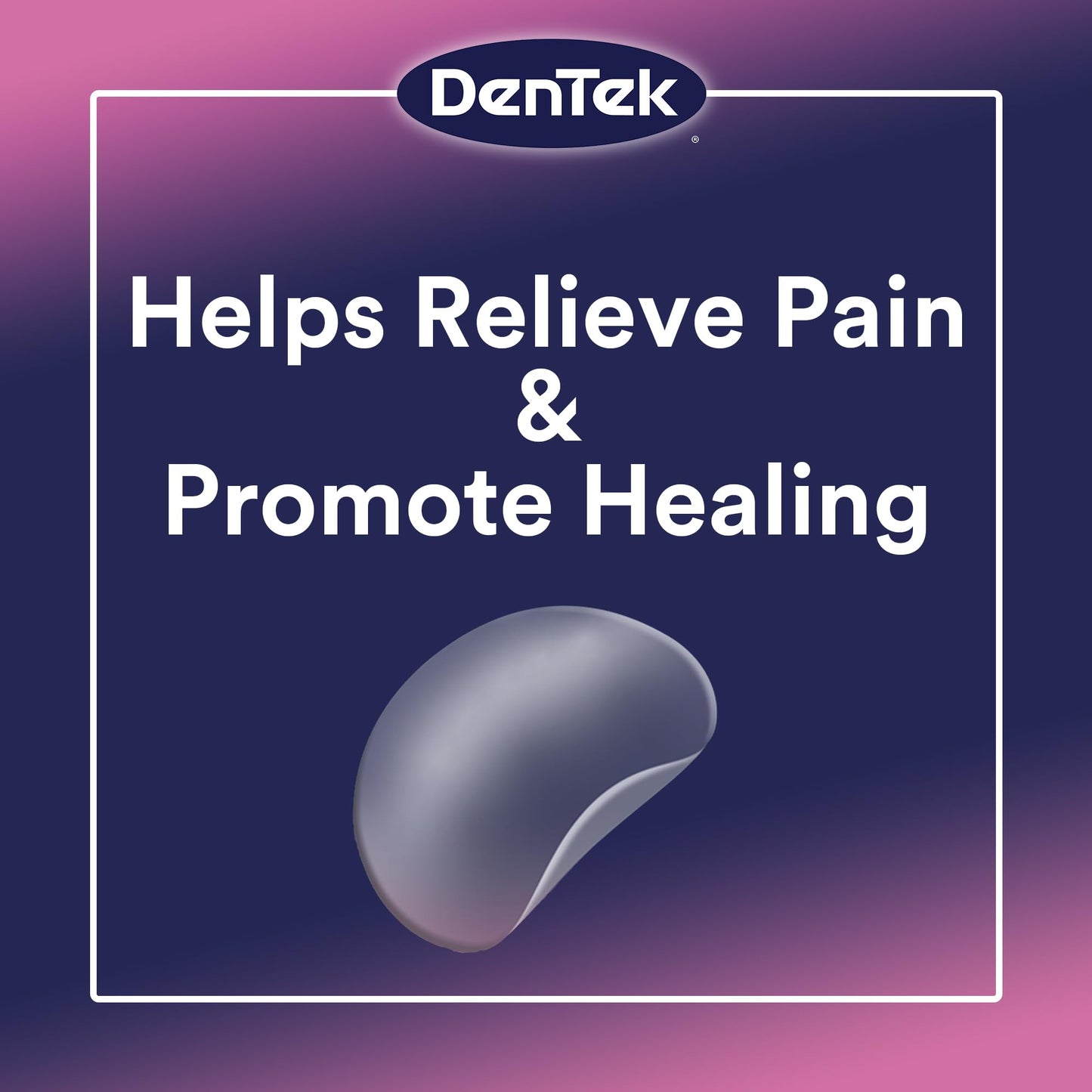 DenTek Canker Relief Sore Patch Relieves Canker Pain, 6 Count (Pack of 1)