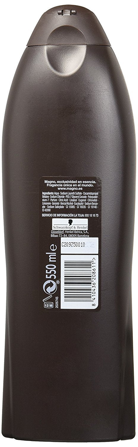 Magno La Toja Classic Shower Gel 550ml - Pack of 2 | Luxurious Body Wash