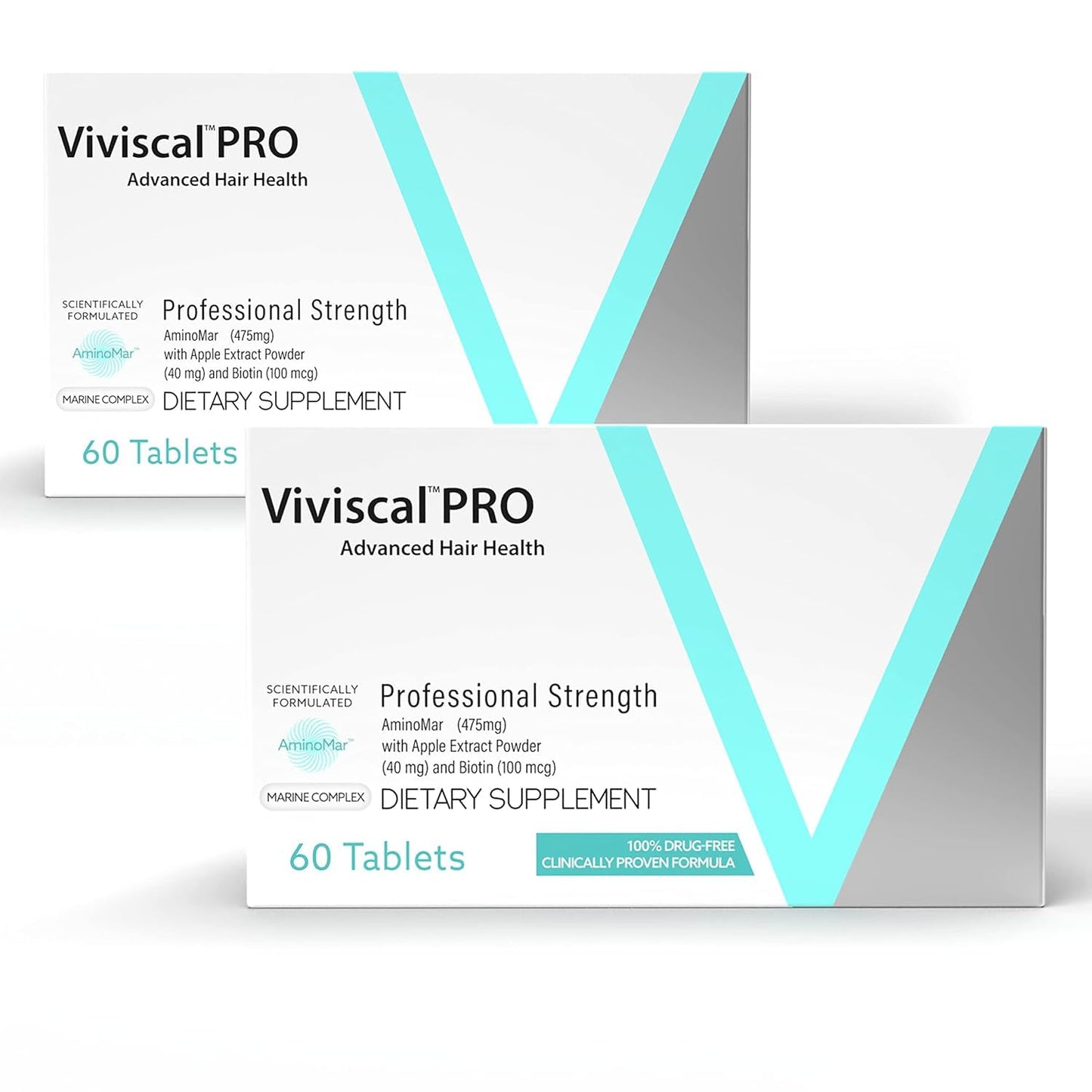 Advanced Hair Growth Support Formula - Professional Strength for Thicker, Fuller Hair | Clinically Proven Results (120 Tablets)