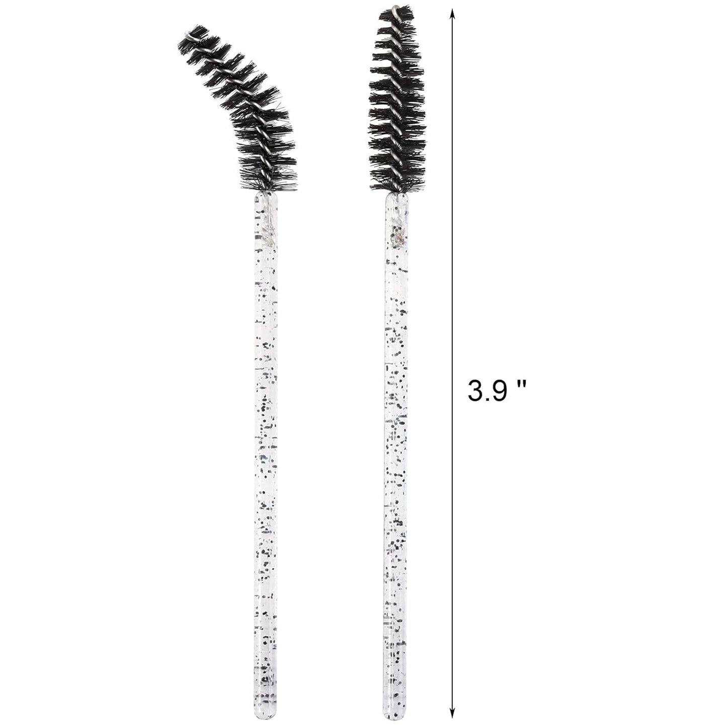 Disposable Mascara Wands - 1000 Colorful Eyelash Brushes & Spoolies for Extensions