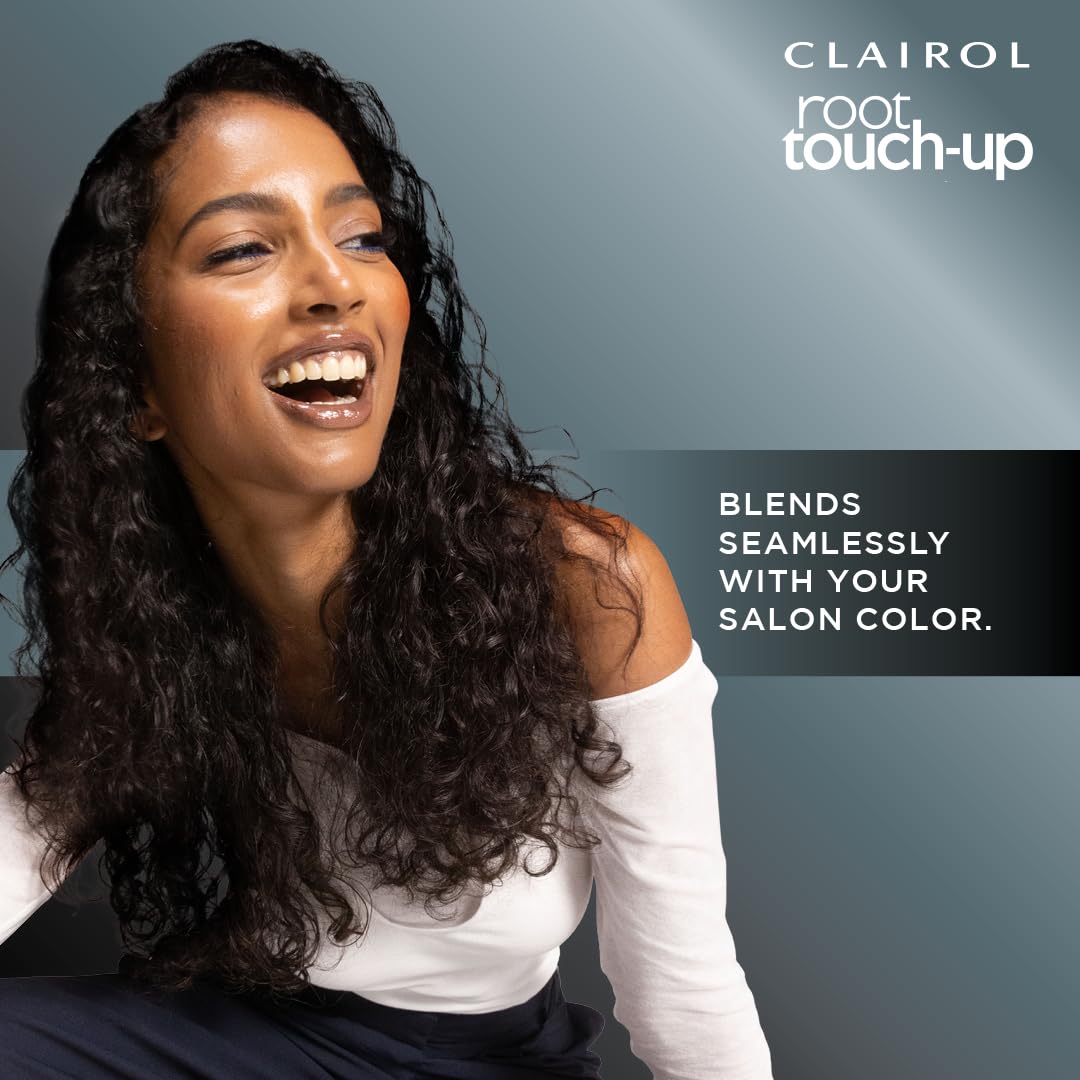 Clairol Root Touch-Up Color + Volume 2-in-1 Temporary Spray, Medium Brown Hair Color, Pack of 1